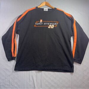 Tony Stewart Home Depot 20 Sweatshirt Mens XL Black NASCAR Chase Authentics